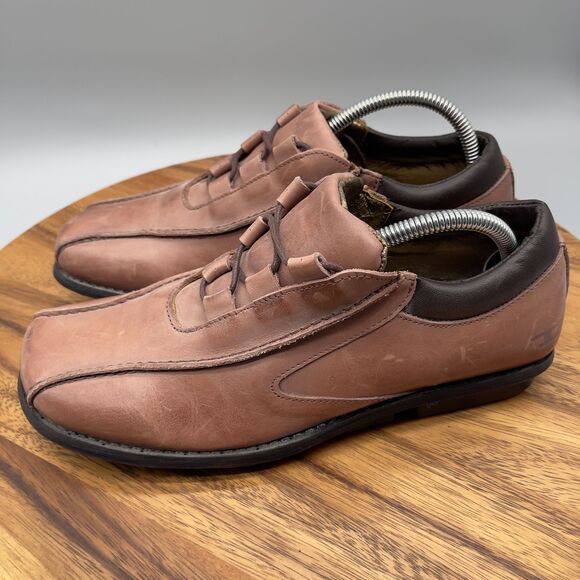 DIESEL Brown Leather Shoes Mens Size 9 Driving Walking Moccasin 4503227 main image 5